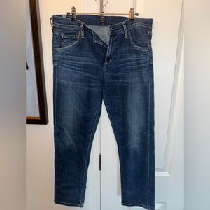 Citizens Of Humanity Dark Blue Straight Jeans